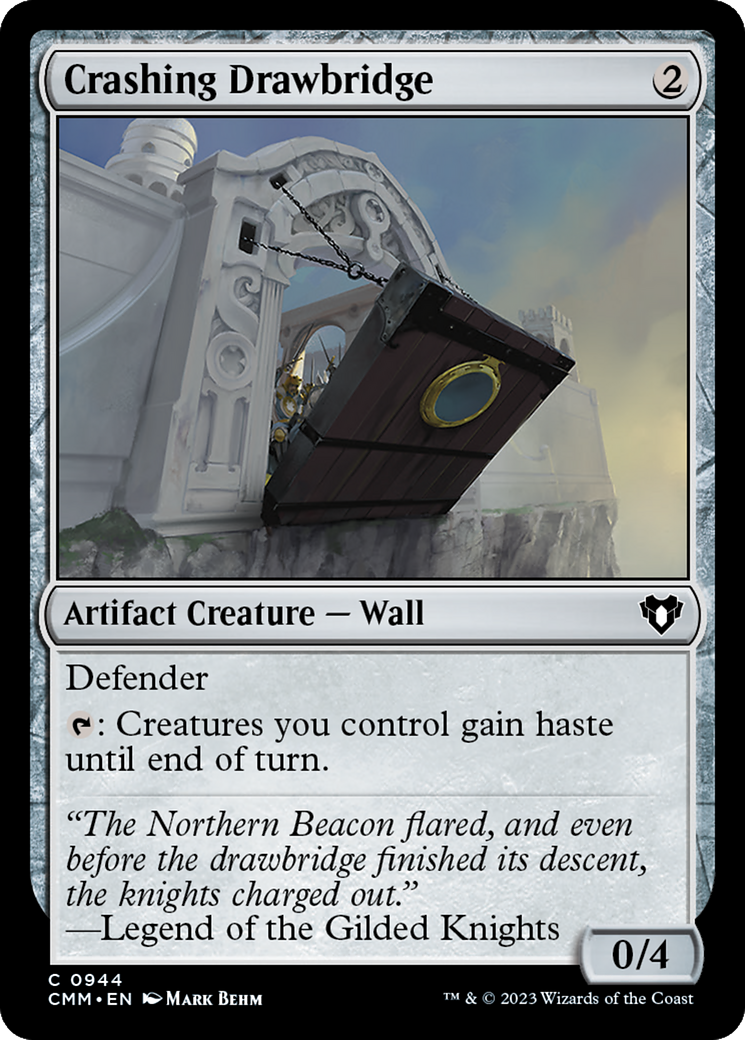 Image of Crashing Drawbridge (CMM-944) - Commander Masters