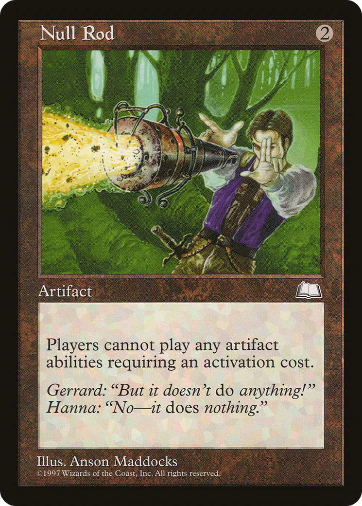Image of Null Rod (WTH-) - Weatherlight
