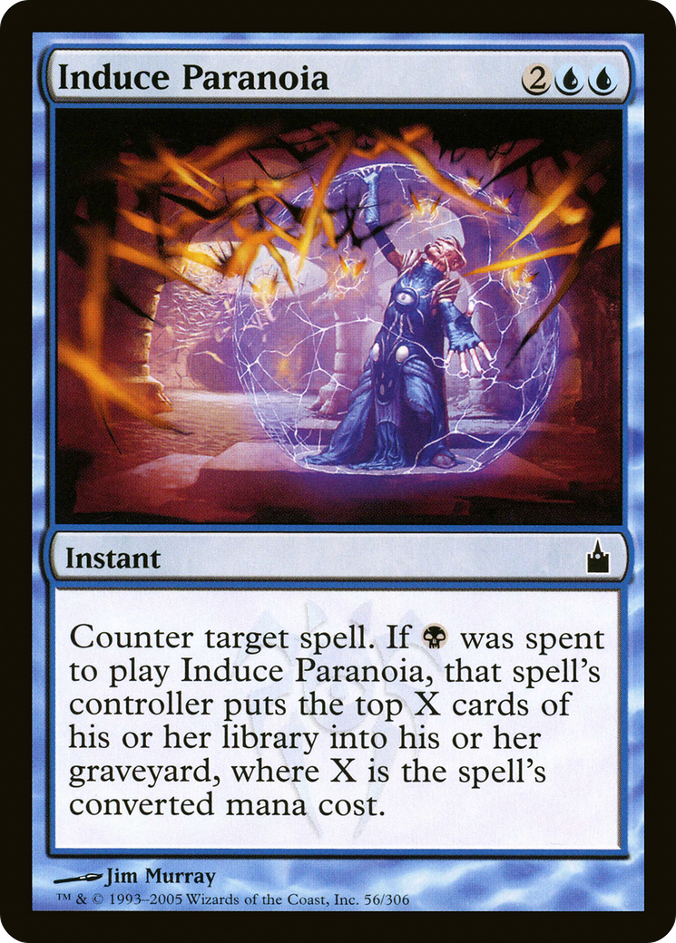 Image of Induce Paranoia (RAV-056) - Ravnica: City of Guilds
