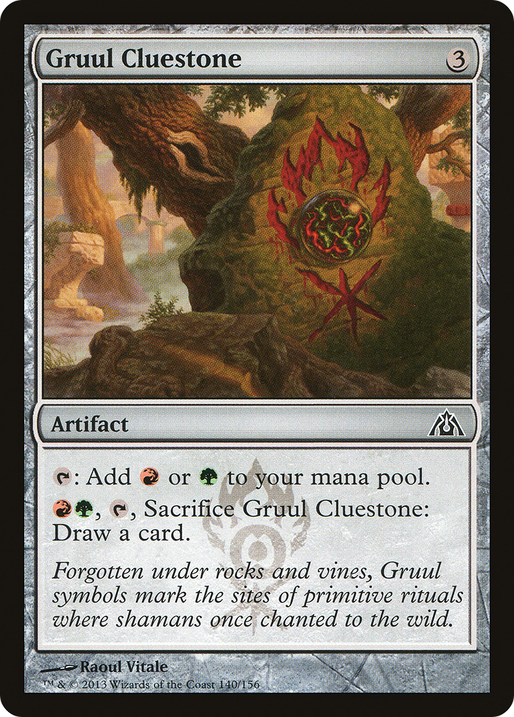 Image of Gruul Cluestone (DGM-140) - Dragon's Maze Foil