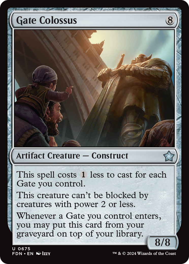 Image of Gate Colossus (FDN-675) - Foundations