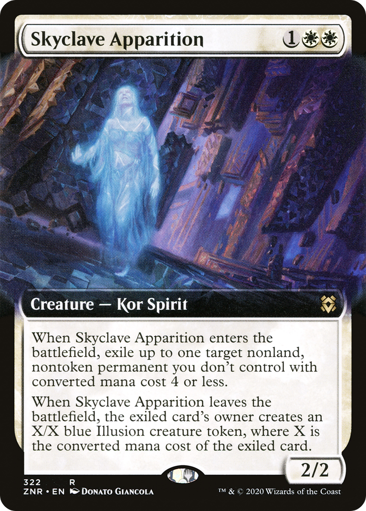 Image of Skyclave Apparition (Extended Art) (ZNR-322) - Zendikar Rising: (Extended Art) Foil