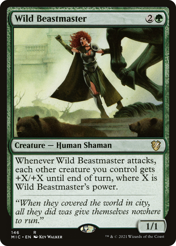 Image of Wild Beastmaster (MIC-146) - Midnight Hunt Commander