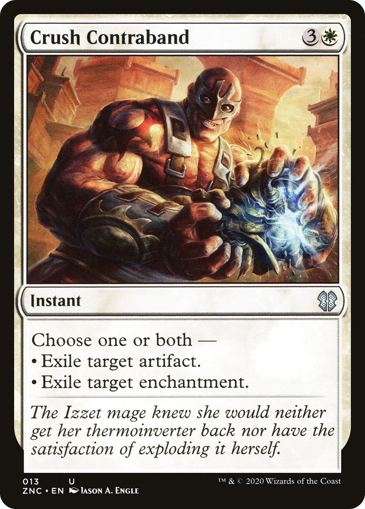 Image of Crush Contraband (ZNC-013) - Zendikar Rising Commander