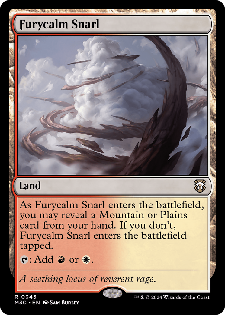 Image of Furycalm Snarl (M3C-345) - Modern Horizons 3 Commander