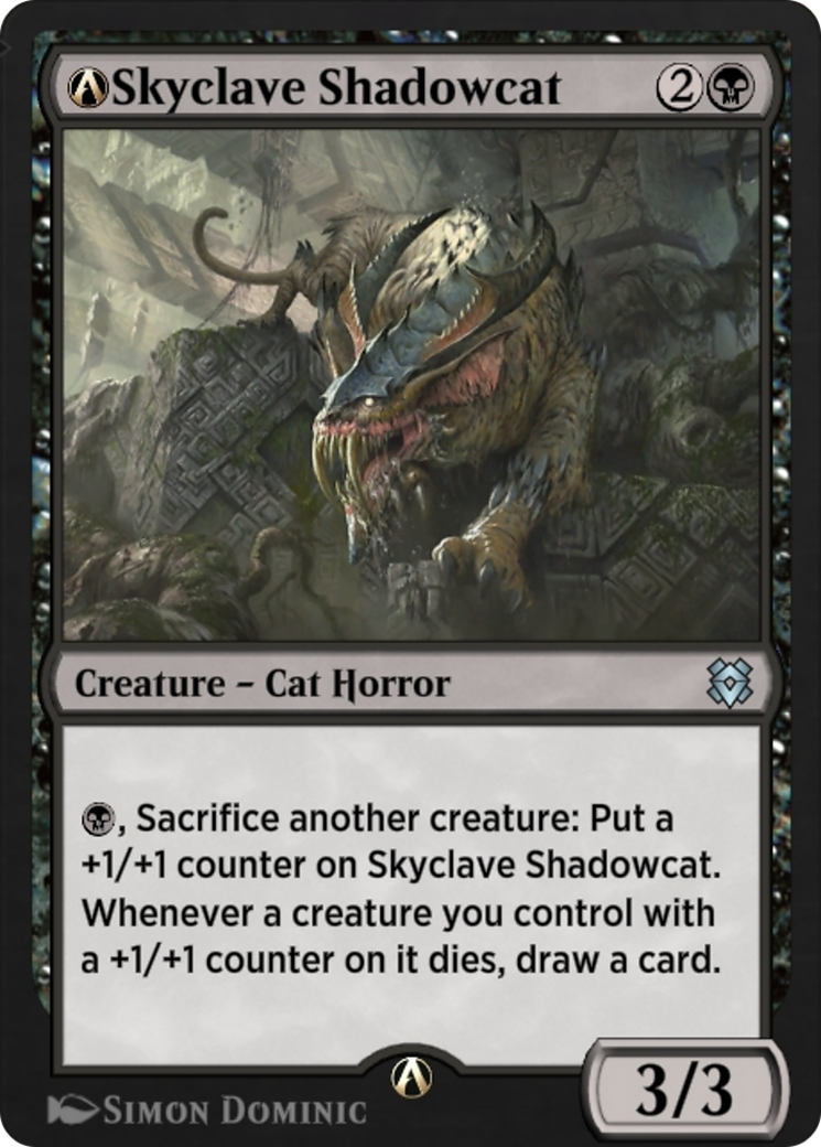 Image of A-Skyclave Shadowcat (ZNR-A-126) - Zendikar Rising