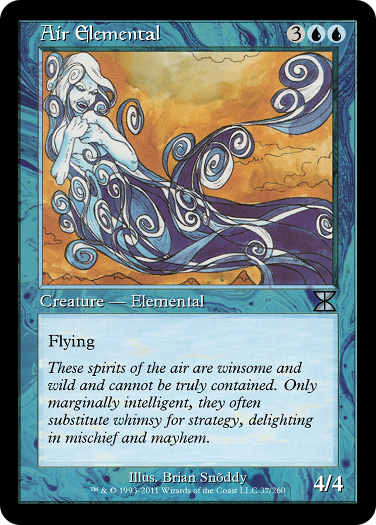 Image of Air Elemental (ME4-037) - Masters Edition IV