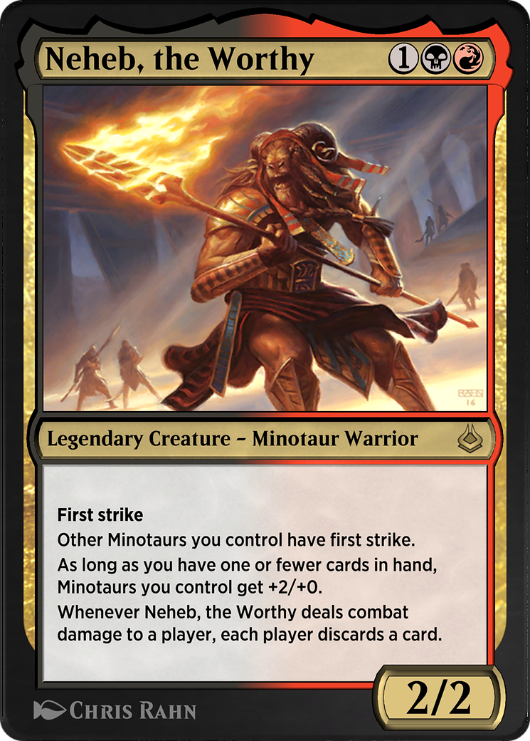 Image of Neheb, the Worthy (AKR-246) - Amonkhet Remastered