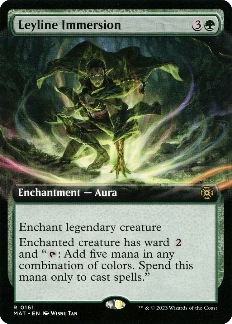 Image of Leyline Immersion (Extended Art) (MAT-161) - March of the Machine: The Aftermath: (Extended Art) Foil