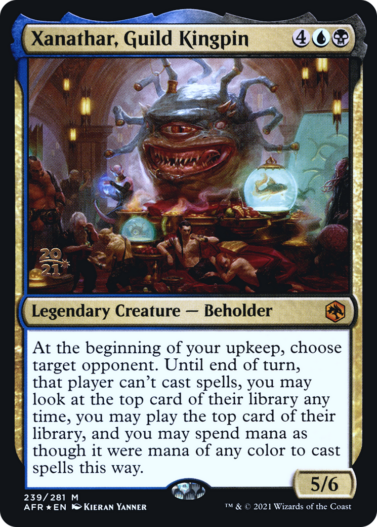 Image of Xanathar, Guild Kingpin (PRE-239) - Adventures in the Forgotten Realms Promos Foil
