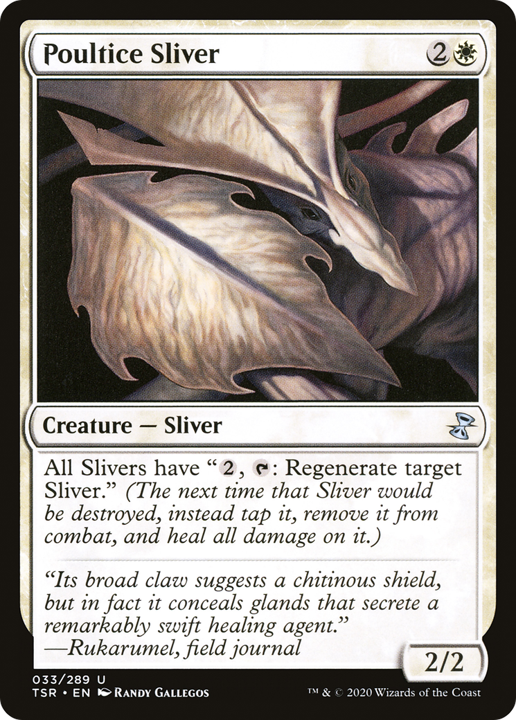 Image of Poultice Sliver (TSR-033) - Time Spiral Remastered