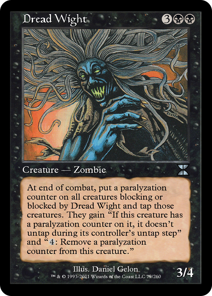Image of Dread Wight (ME4-079) - Masters Edition IV