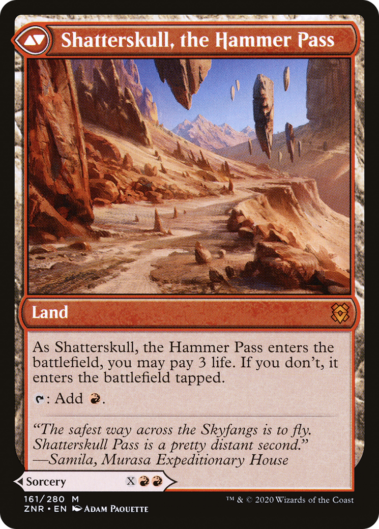 Image of Shatterskull Smashing (ZNR-161) - Zendikar Rising