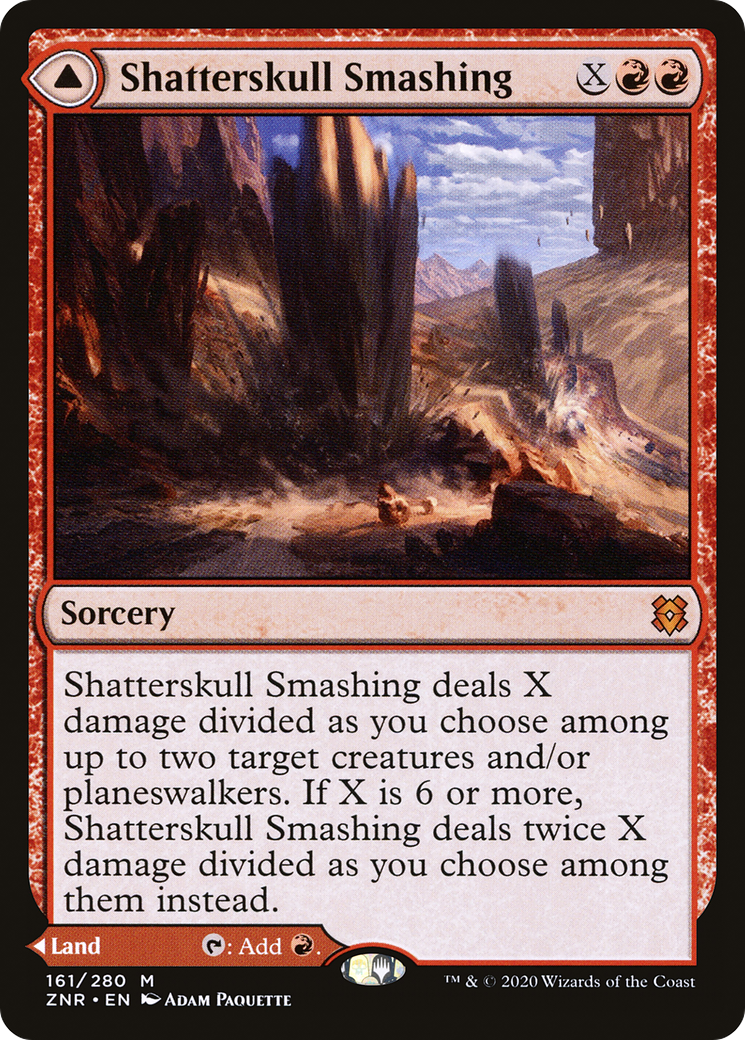 Image of Shatterskull Smashing (ZNR-161) - Zendikar Rising