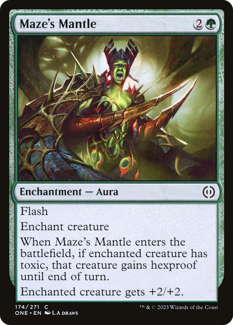 Image of Maze's Mantle (ONE-174) - Phyrexia: All Will Be One
