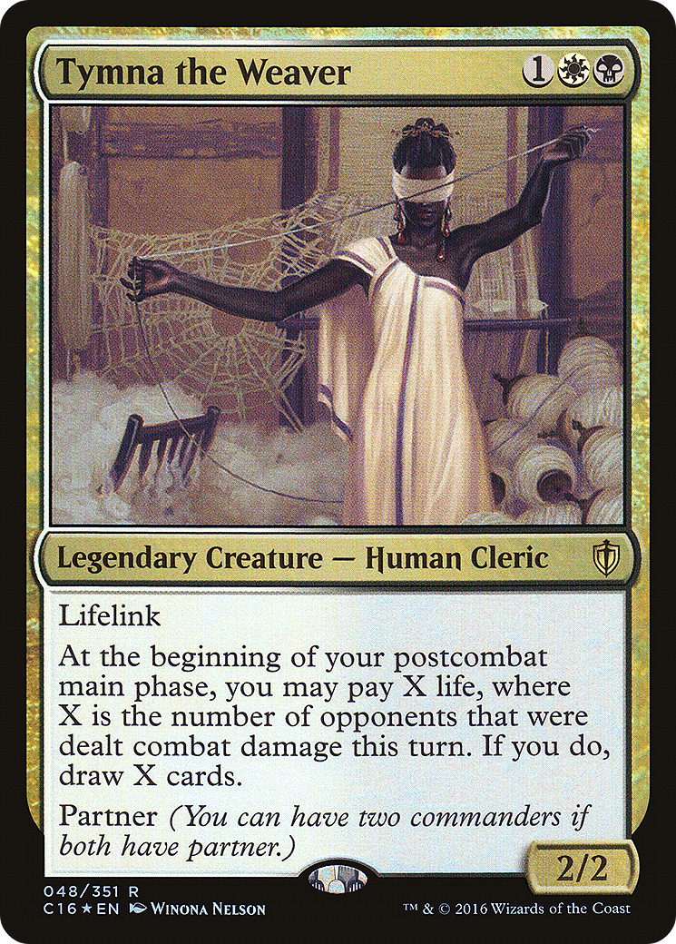 Image of Tymna the Weaver (C16-048) - Commander 2016 Foil