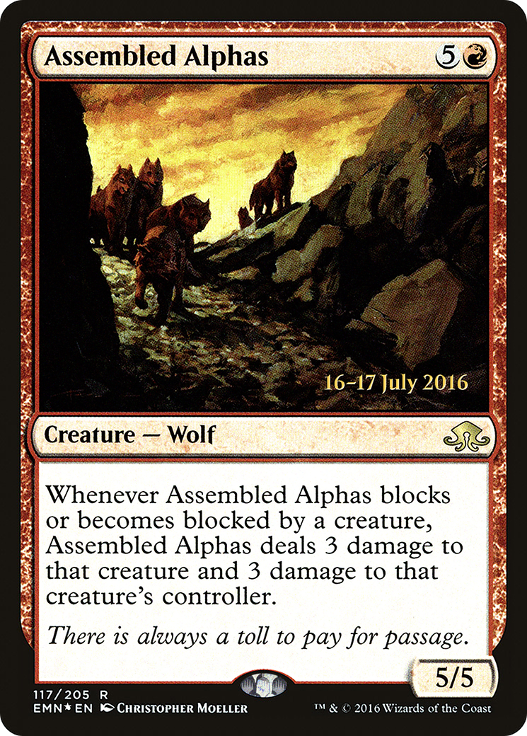Image of Assembled Alphas (PRE-117S) - Eldritch Moon Promos Foil