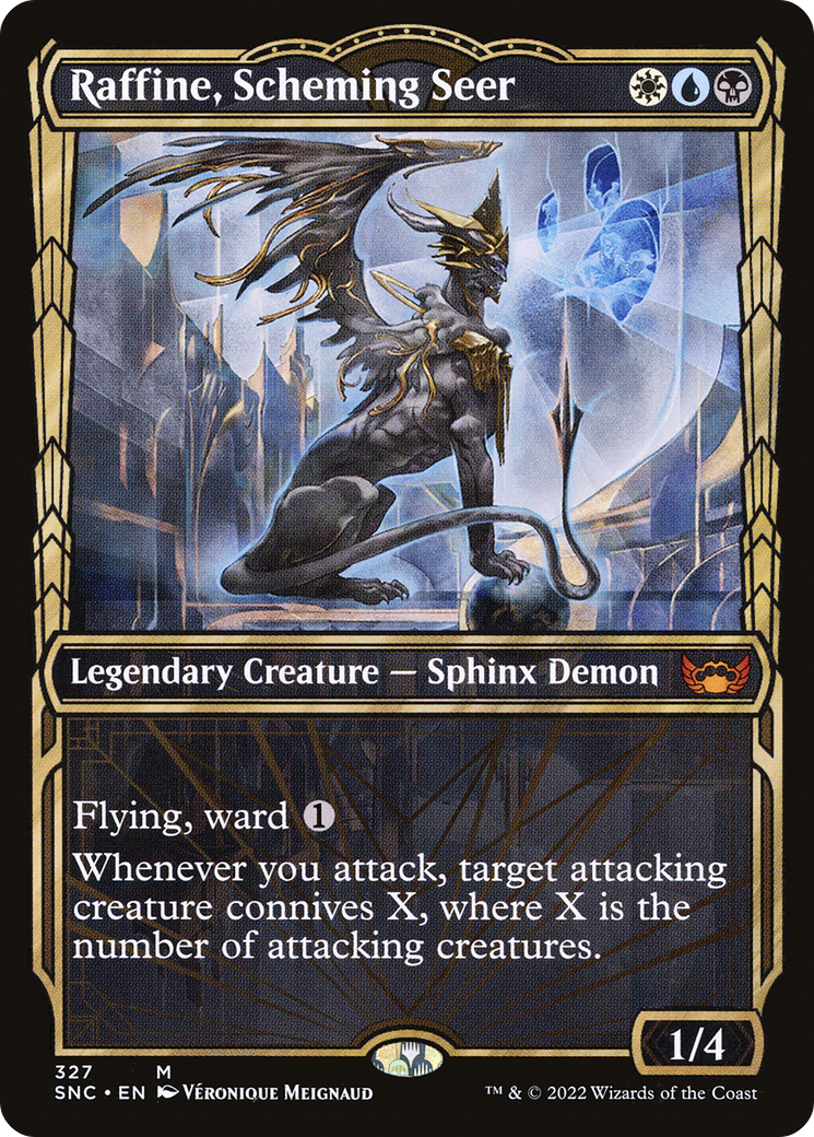 Image of Raffine, Scheming Seer (Showcase) (SNC-327) - Streets of New Capenna: (Showcase)
