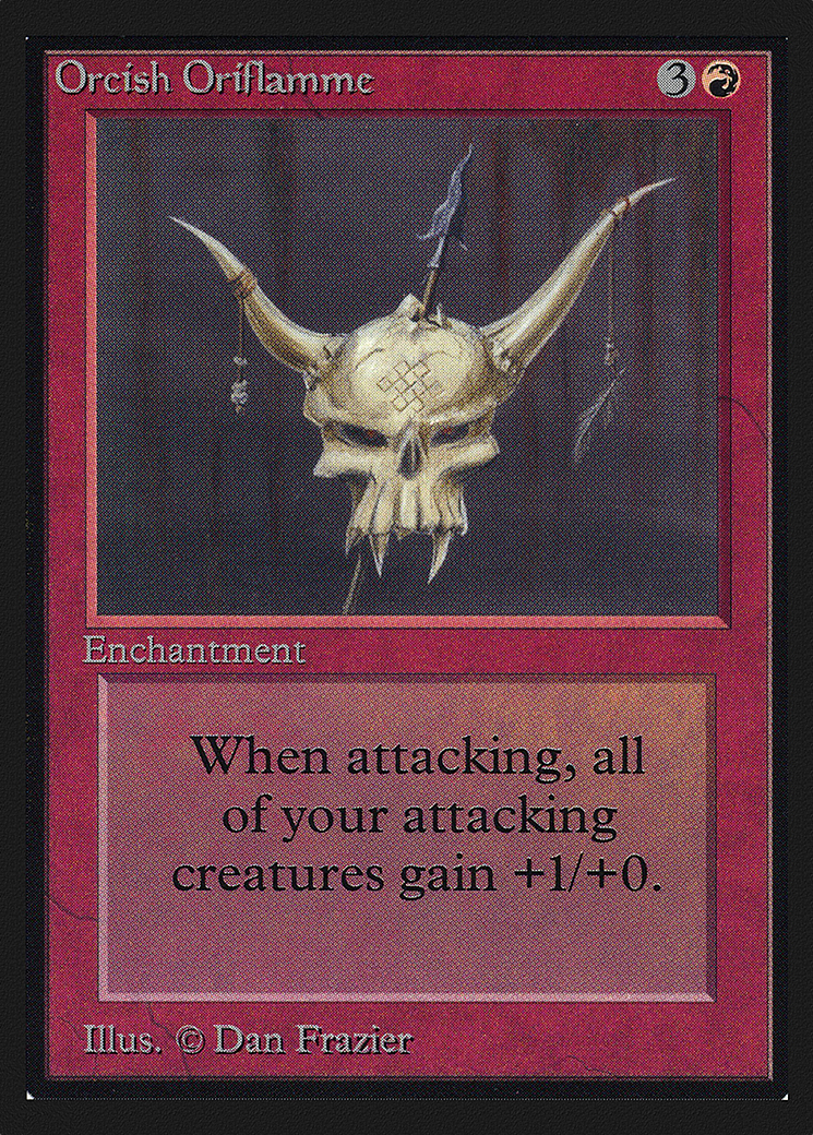 Image of Orcish Oriflamme (CE) (CED-) - Collectors' Edition