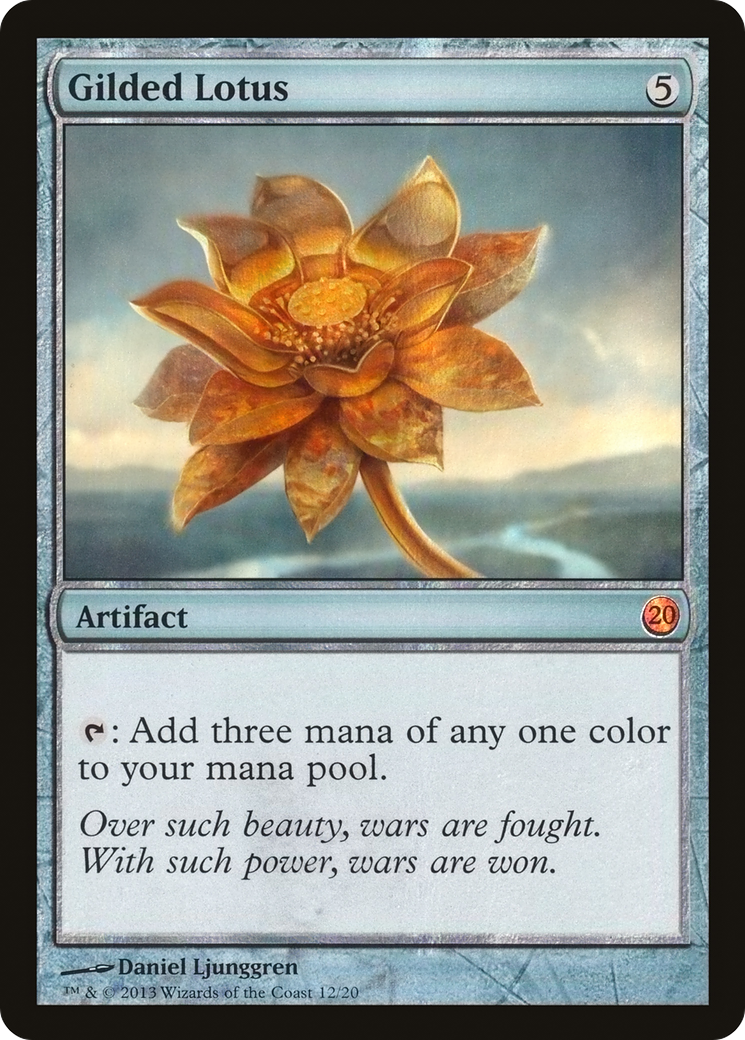 Image of Gilded Lotus (V13-012) - From the Vault: Twenty Foil