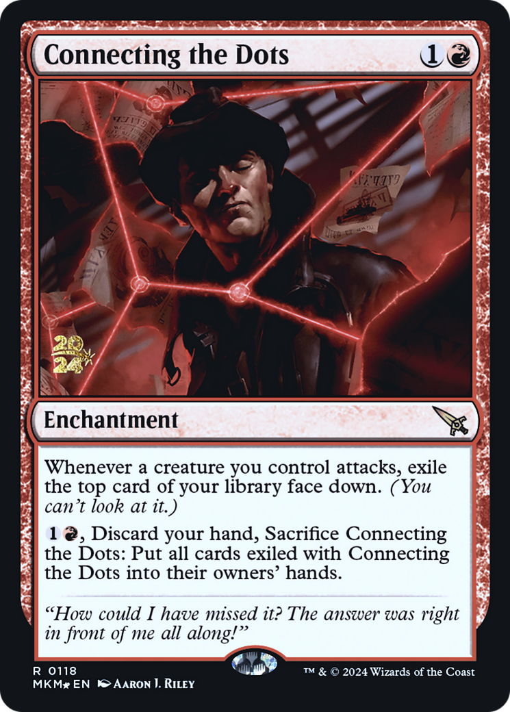 Image of Connecting the Dots (PRE-118) - Murders at Karlov Manor Promos Foil