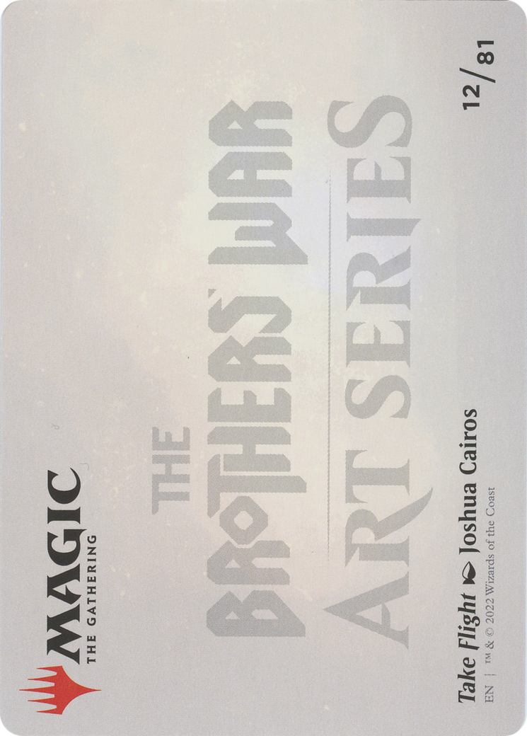 Image of Take Flight // Take Flight (ABRO-012) - The Brothers' War Art Series (Borderless)