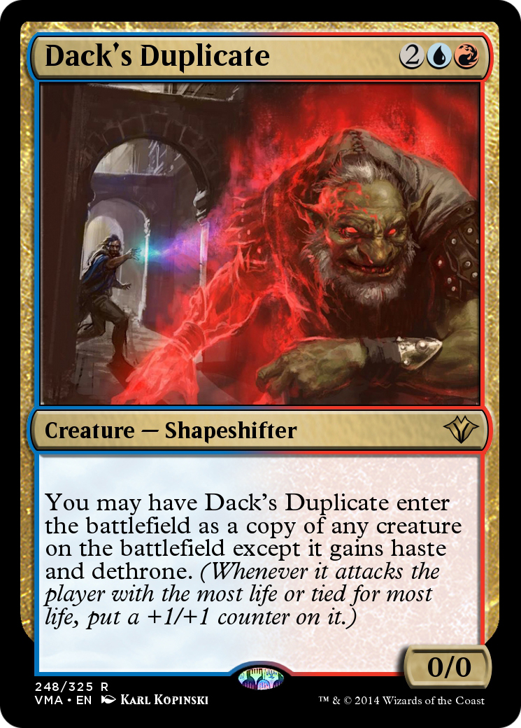 Image of Dack's Duplicate (VMA-248) - Vintage Masters