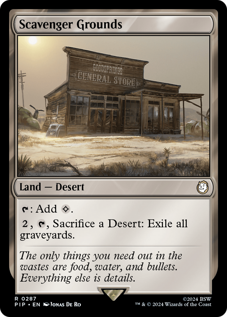 Image of Scavenger Grounds (PIP-287) - Fallout