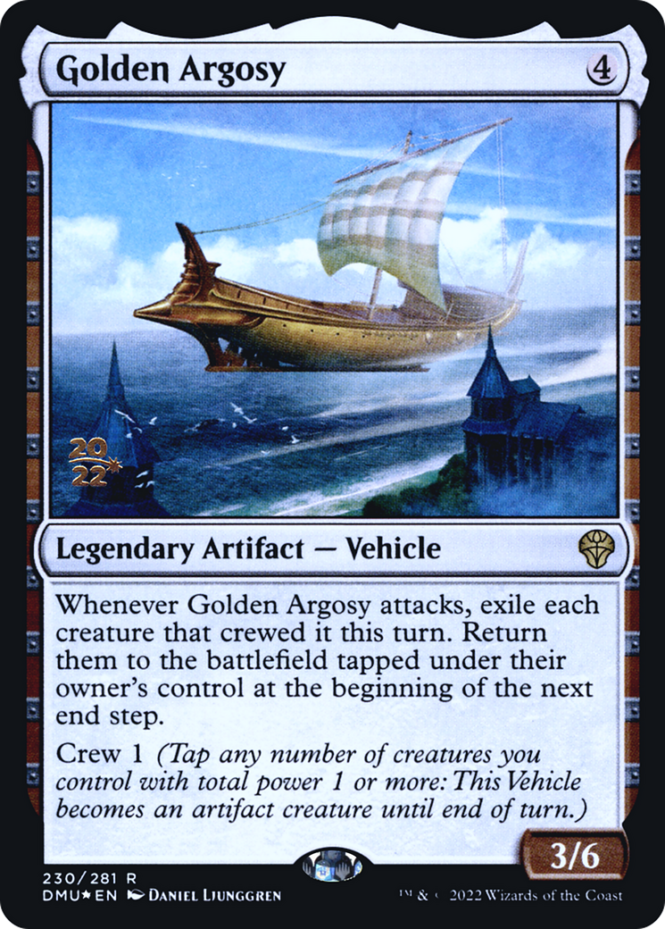 Image of Golden Argosy (PRE-230) - Dominaria United Promos Foil