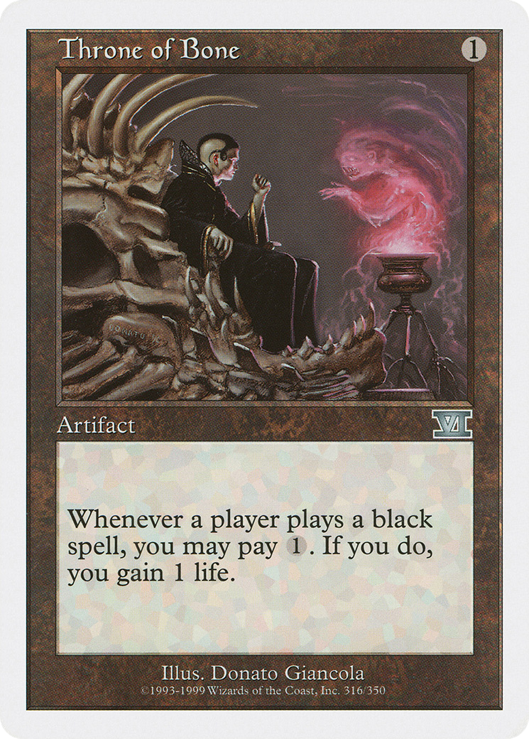 Image of Throne of Bone (6ED-316) - Classic Sixth Edition