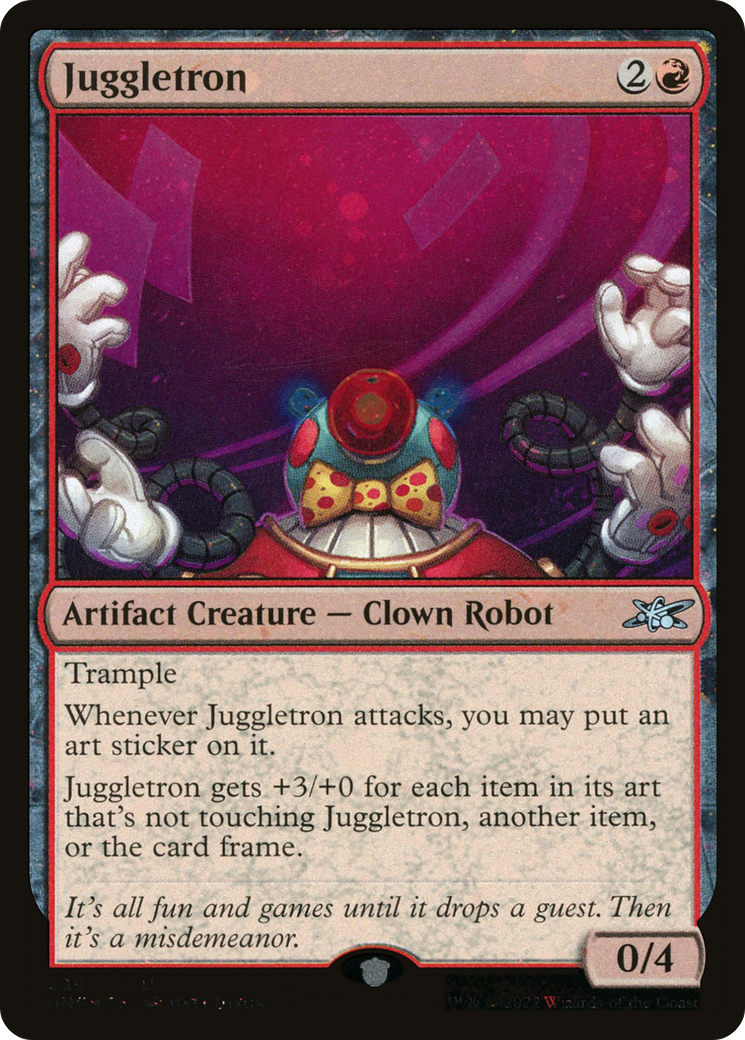 Image of Juggletron (Galaxy Foil) (UNF-399) - Unfinity Foil
