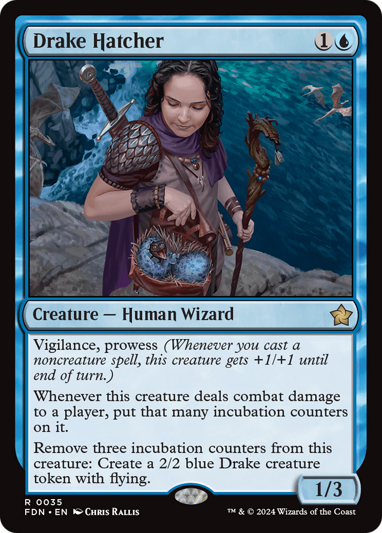 Image of Drake Hatcher (FDN-035) - Foundations Foil