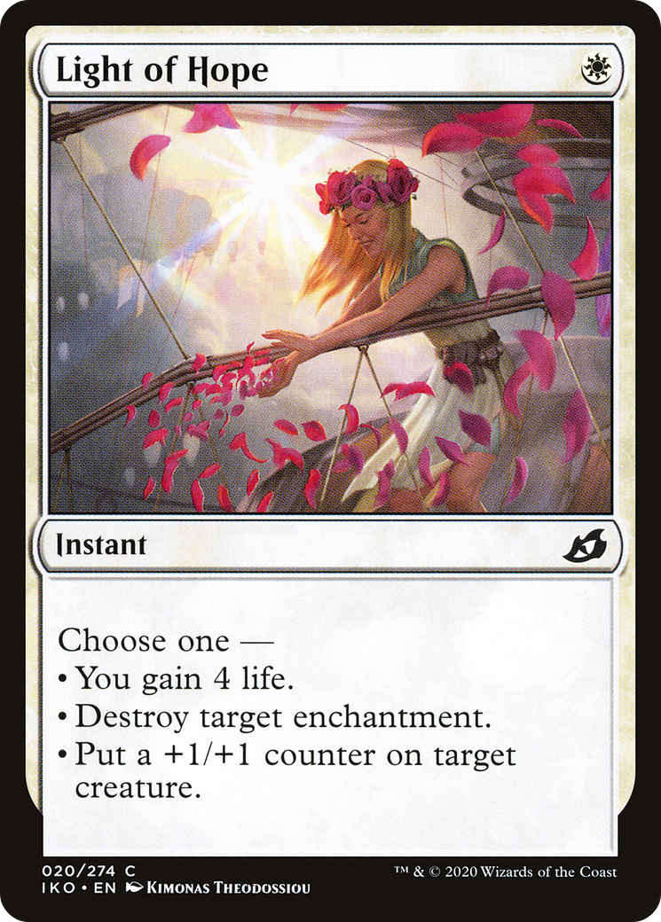 Image of Light of Hope (IKO-020) - Ikoria: Lair of Behemoths Foil