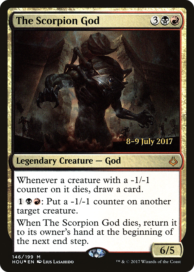 Image of The Scorpion God (PRE-146) - Hour of Devastation Promos Foil