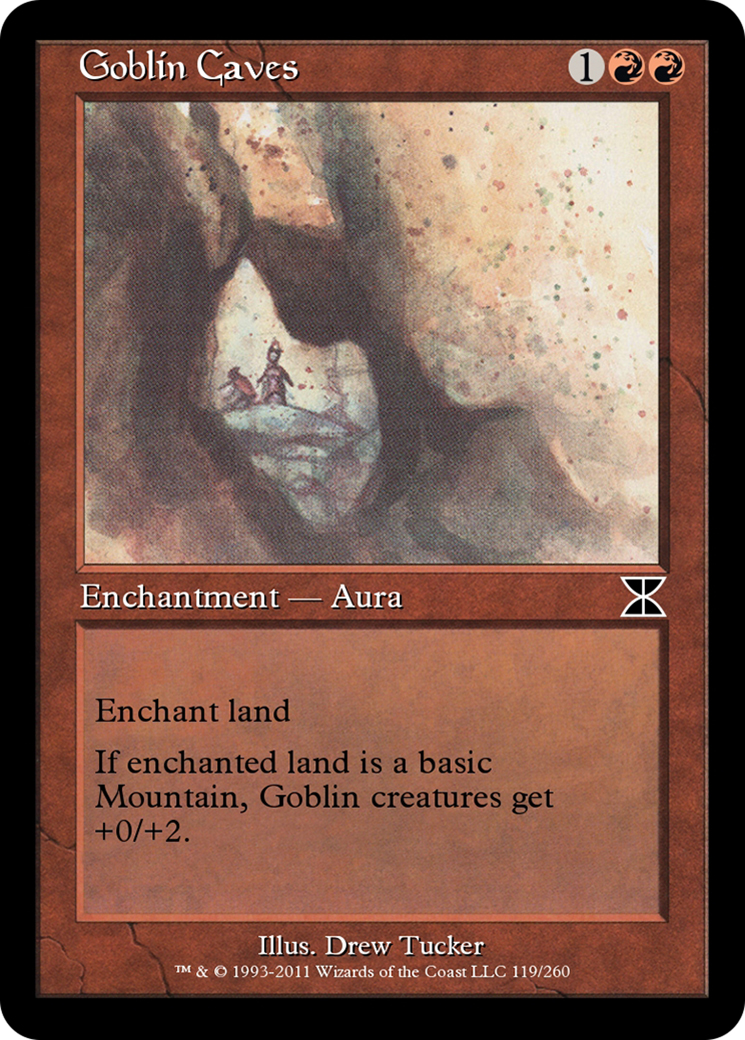Image of Goblin Caves (ME4-119) - Masters Edition IV Foil