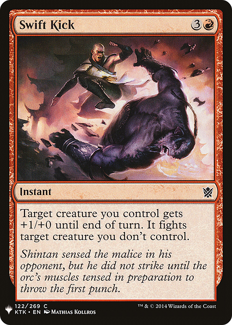 Image of Swift Kick (LIST-KTK-122) - The List