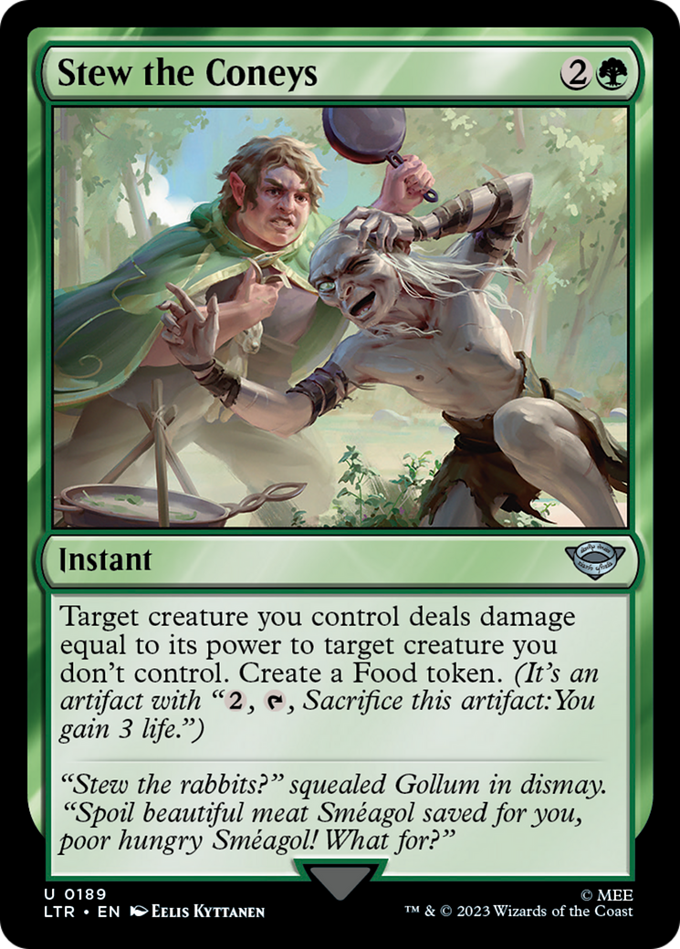 Image of Stew the Coneys (LTR-189) - The Lord of the Rings: Tales of Middle-earth Foil