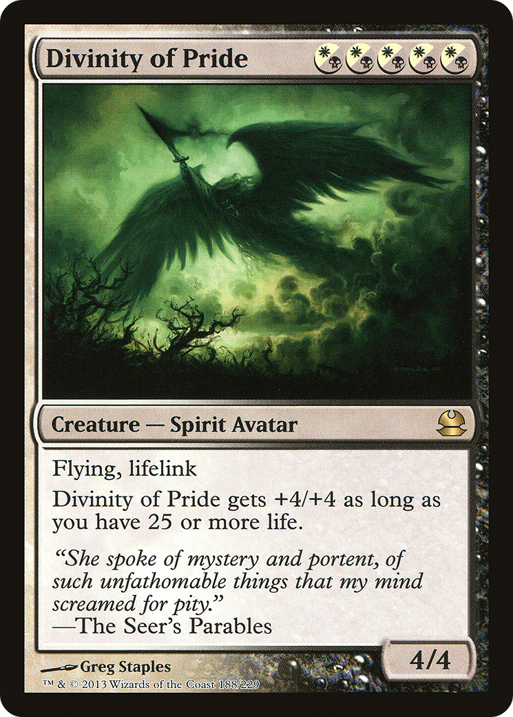 Image of Divinity of Pride (MMA-188) - Modern Masters Foil