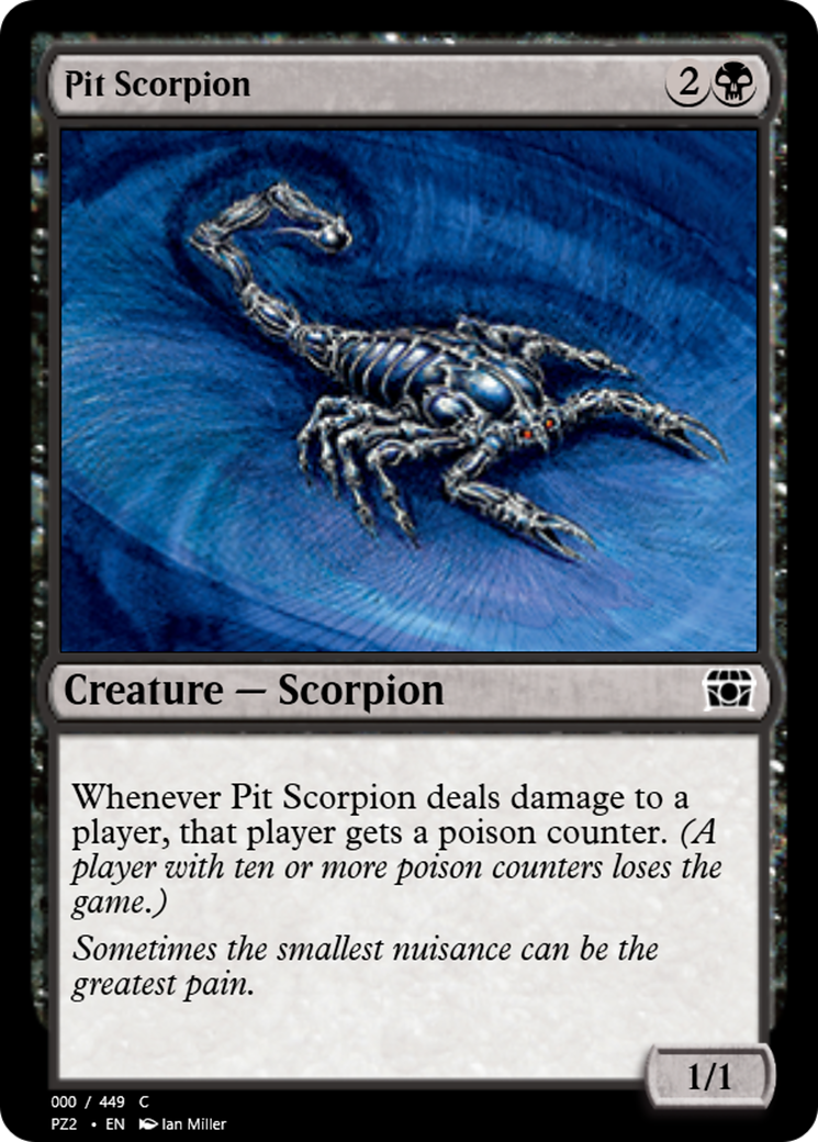 Image of Pit Scorpion (PZ2-65823) - Treasure Chest