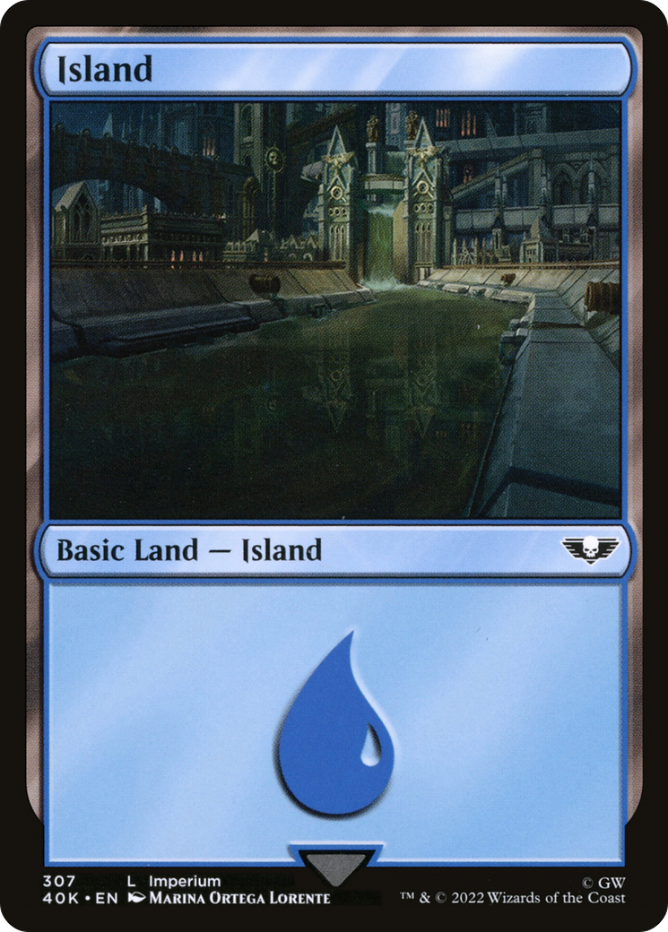 Image of Island (307) (40K-307) - Warhammer 40,000 Commander