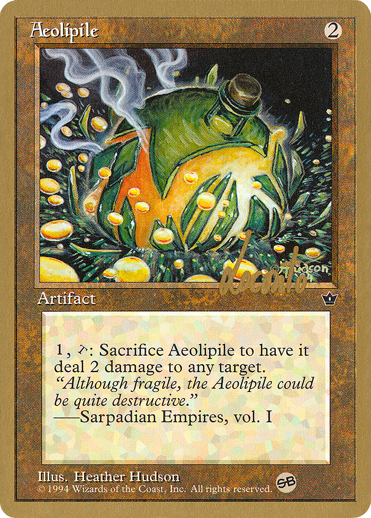 Image of Aeolipile - 1996 Michael Loconto (FEM) (SB) (WCD-) - Pro Tour Collector Set