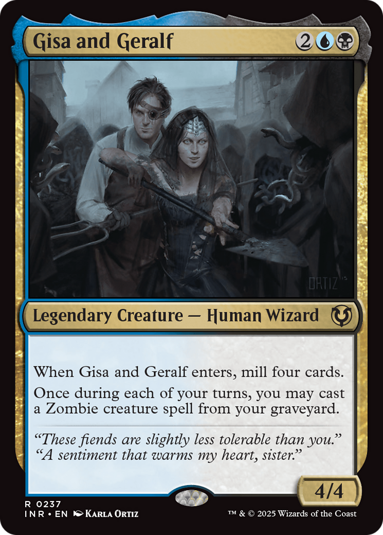 Image of Gisa and Geralf (INR-237) - Innistrad Remastered