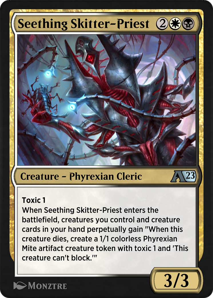 Image of Seething Skitter-Priest (YONE-027) - Alchemy: Phyrexia