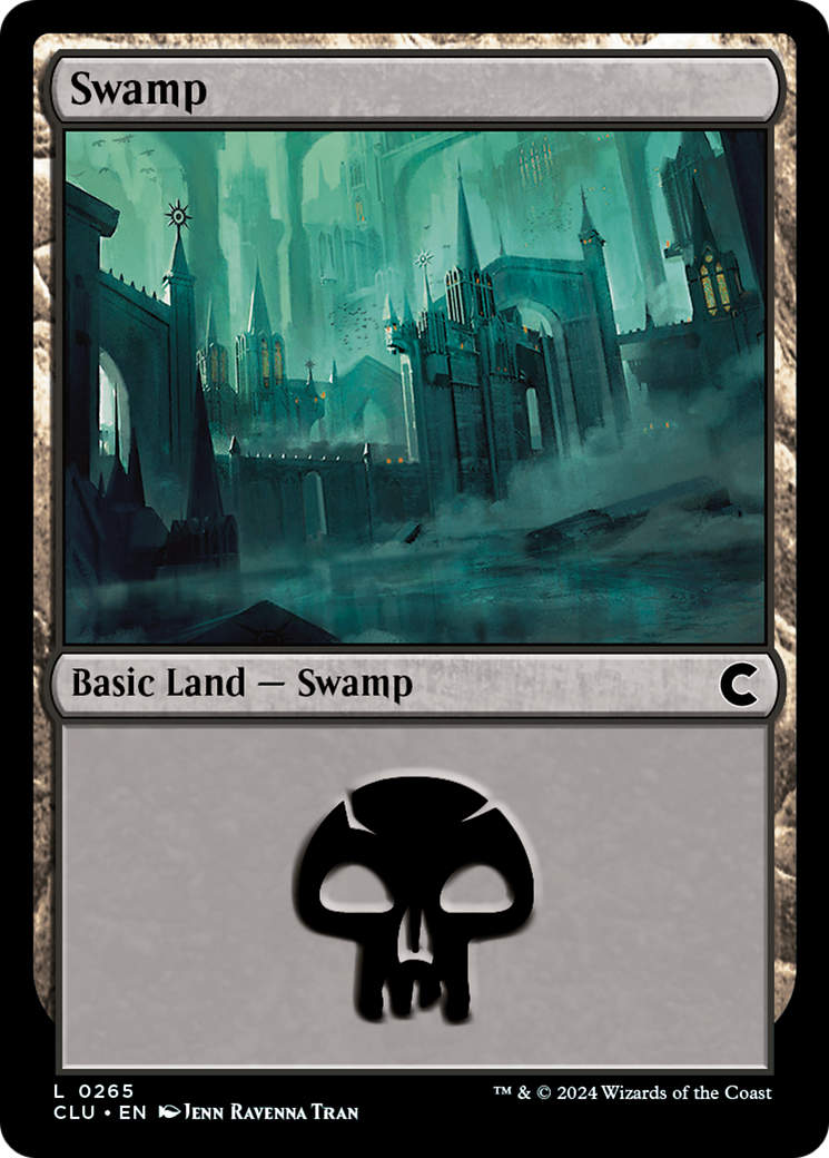 Image of Swamp (0265) (CLU-265) - Ravnica: Clue Edition