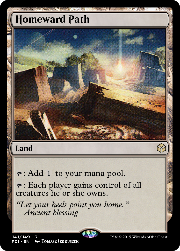 Image of Homeward Path (PZ1-141) - Legendary Cube Prize Pack