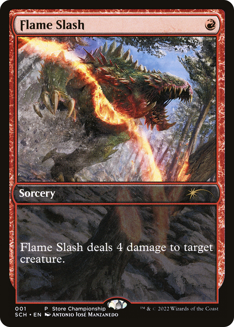 Image of Flame Slash (GAME-001) - Store Championships