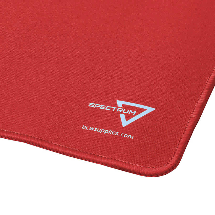 Image of BCW SUPPLIES: SPECTRUM PLAYMAT: STITCHED RED (1-PLAYMAT-RED)