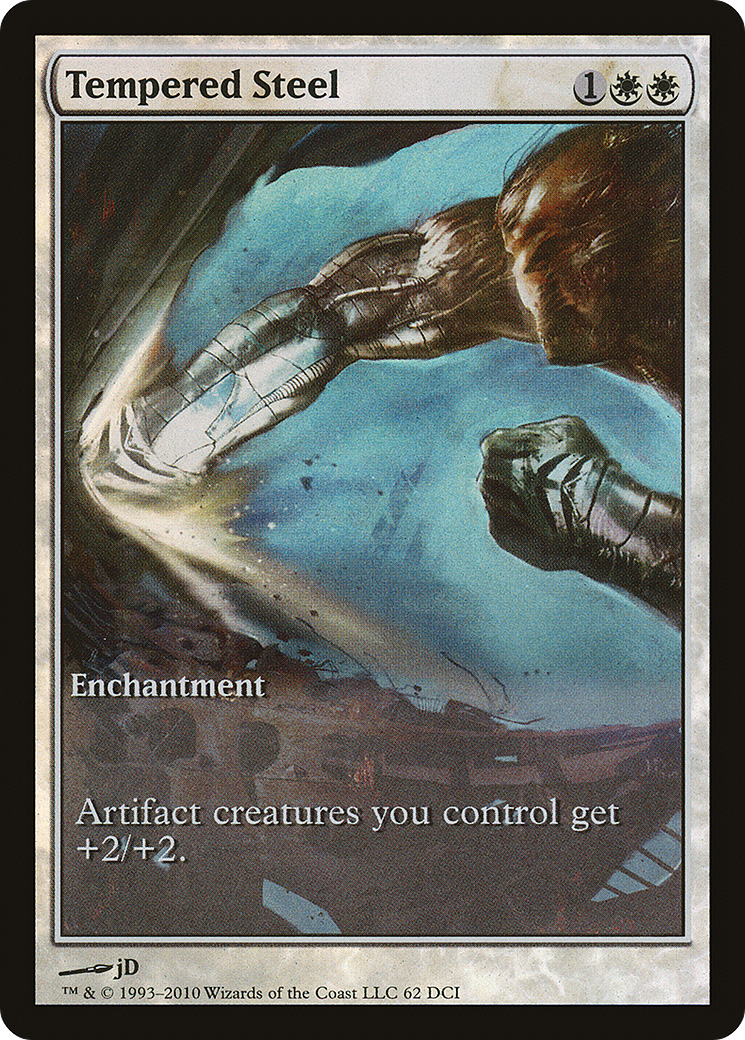 Image of Tempered Steel (GAME-062) - DCI Promos Foil
