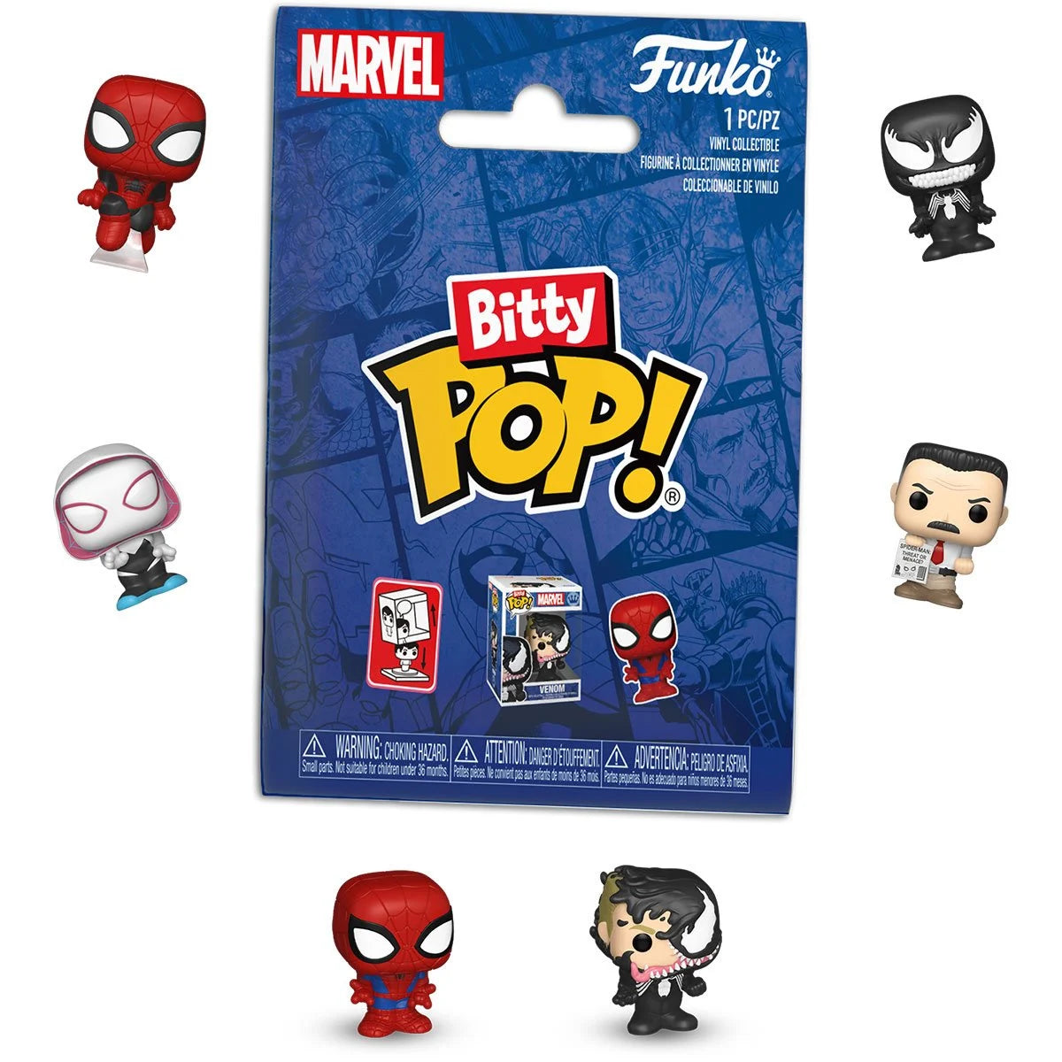 Image of Spider-Man Funko Bitty Pop! Mini-Figure Singles