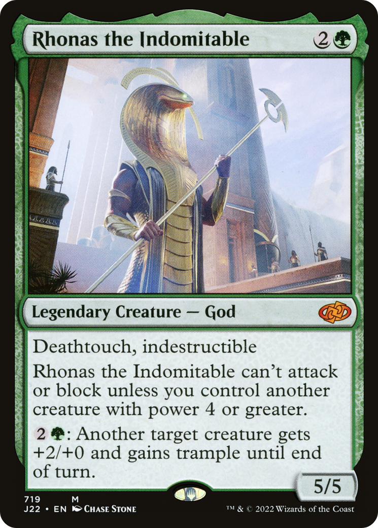 Image of Rhonas the Indomitable (J22-719) - Jumpstart 2022